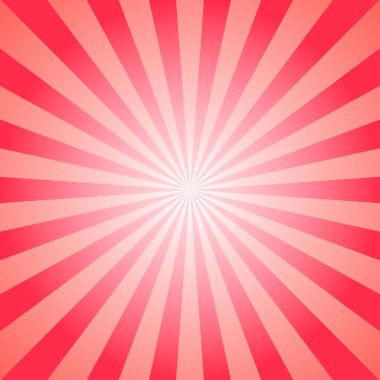 Güneş ışığı soyut arkaplan. Kırmızı patlak arka plan. Vektör illüstrasyonu.