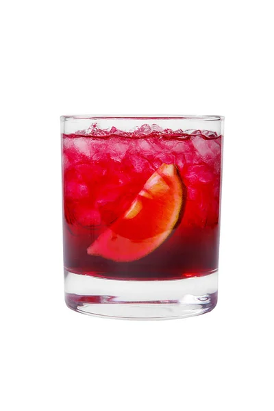 Sommar cocktail på isolerade vit bakgrund — Stockfoto