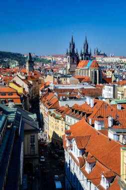 Prag rooftops görünümü