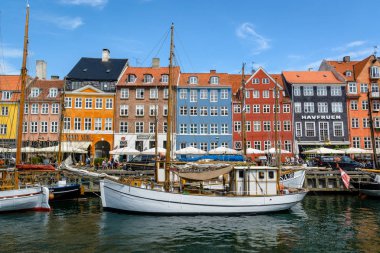 Nyhavn kanal, Kopenhag, Danimarka