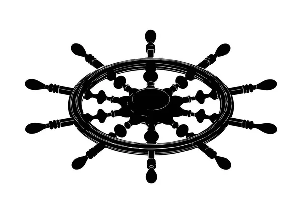 Barre noire sur blanc — Image vectorielle