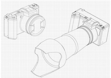 Kameranın 3D modeli