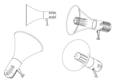 3D modeli bir hoparlör