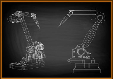 3D modeli kaynak bir robot