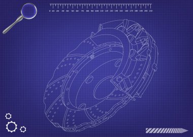 fren disk 3 boyutlu model