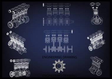arabanın motoru