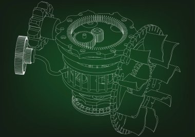 Yeşil dişli mekanizması