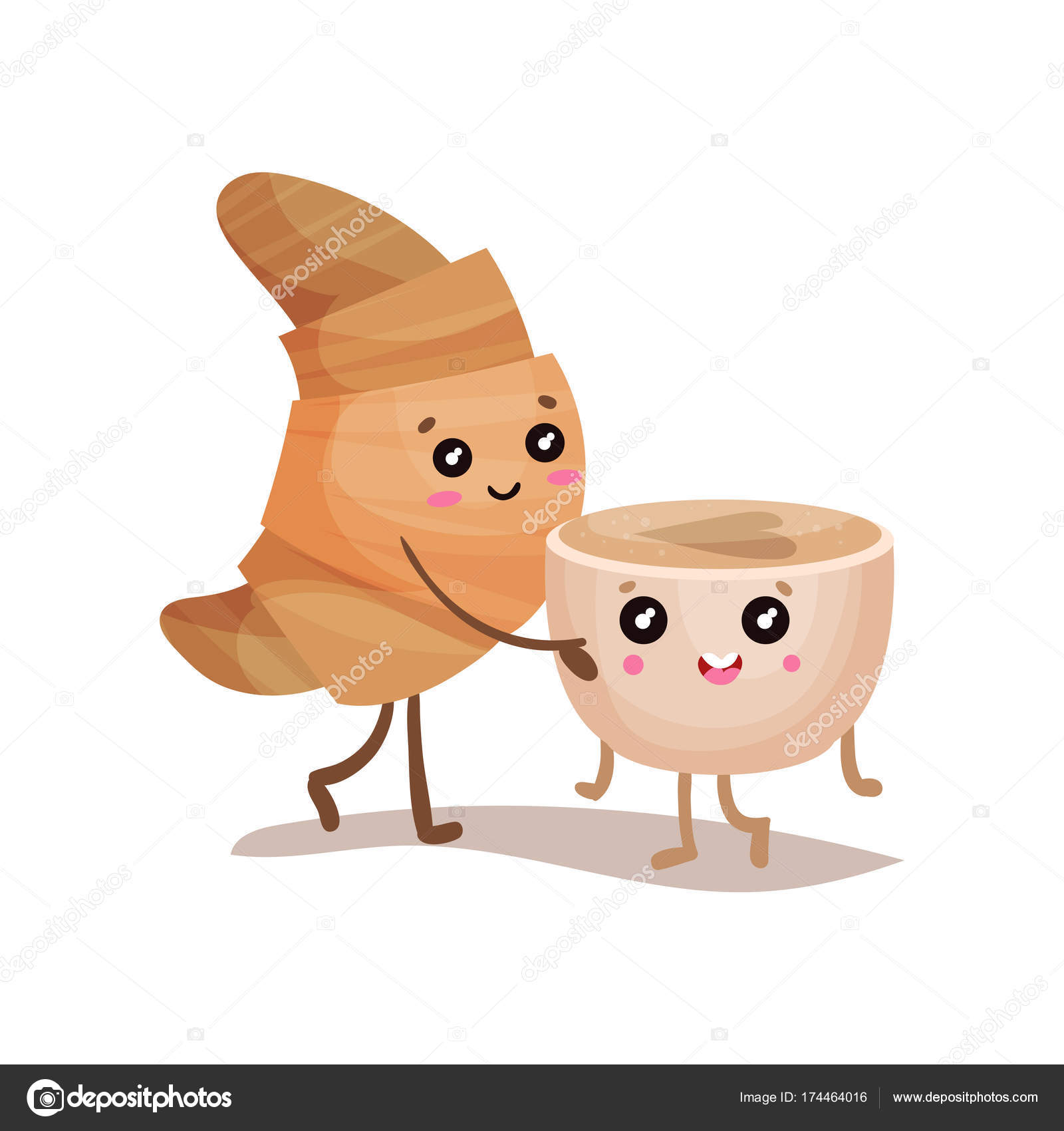 Cute Croissant And Coffee Cup Characters Cartoon Vector Rh Depositphotos Com Chocolate Clip Art Cute Croissant And Coffee Cup Characters Cartoon Vector Rh Depositphotos Com Chocolate Clip Art