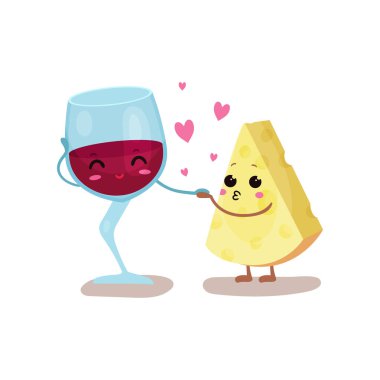Download Cheese Wine Friends Free Vector Eps Cdr Ai Svg Vector Illustration Graphic Art