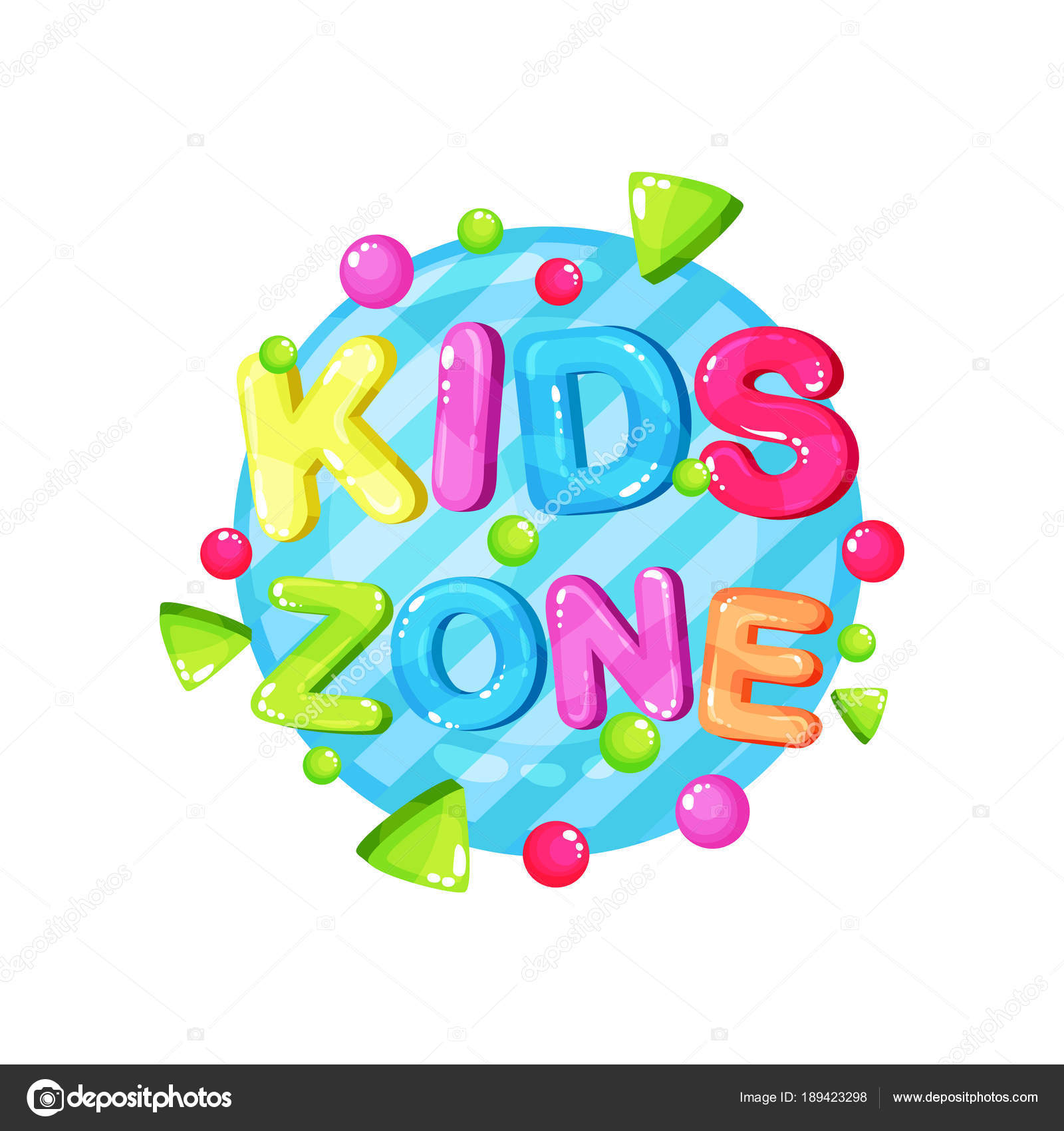 Kids Zone Logo Vector Art Stock Images Depositphotos
