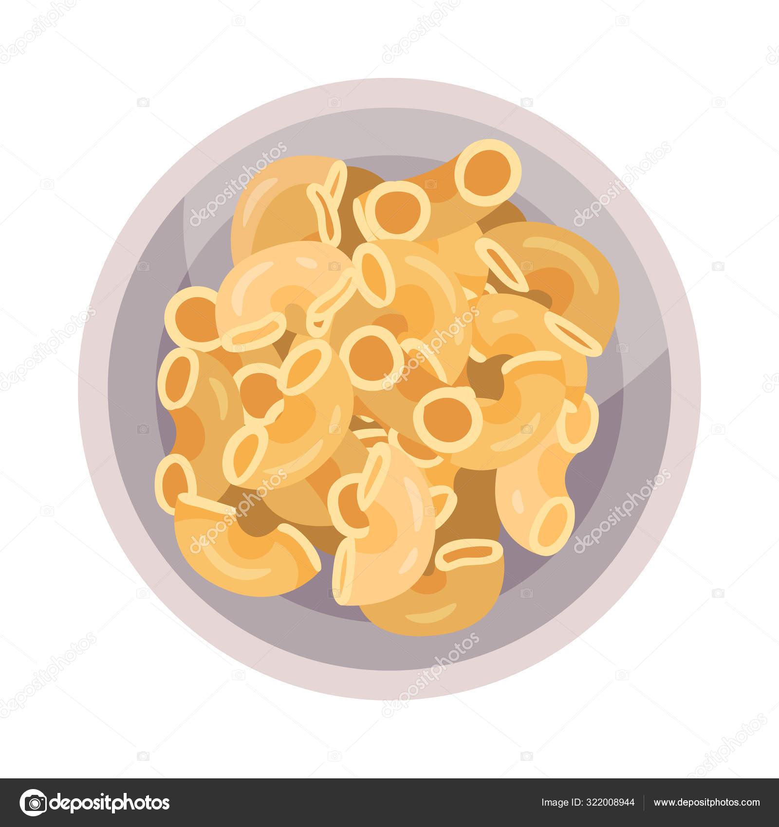 Download á Elbow Macaroni Stock Cliparts Royalty Free Elbow Macaroni Images Download On Depositphotos