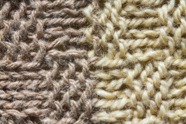 Desen ve makro doku yün