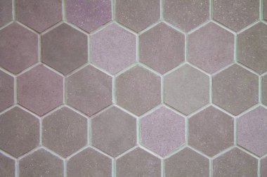 Arka plan için farklı tonları mor altıgen karolar.