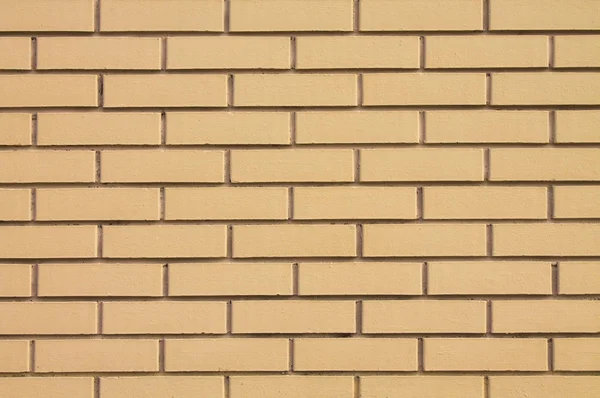 New Wall Brown Brick Background — Stock Photo, Image