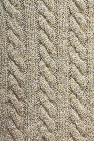 Texture Camel Wool Sweater — Stock Photo, Image