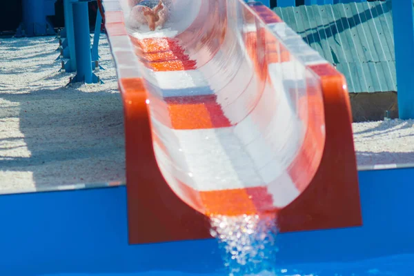 Slide in the water Park — Stock Photo, Image