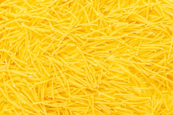 Filini, gramigna macaroni close-up macro. textuur achtergrond — Stockfoto