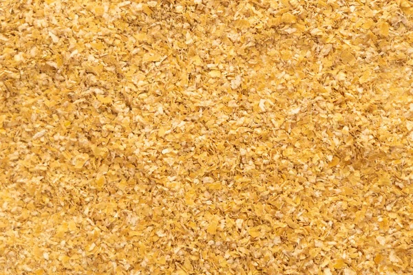 Wheat bran background texture. wheat flakes — Stock Photo, Image