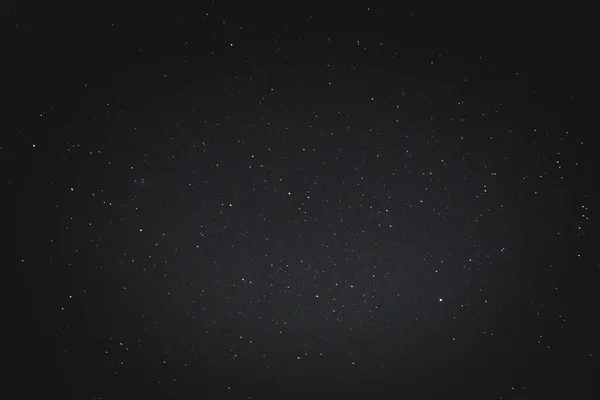 Cielo Estrellado Textura Fondo Una Estrella Cielo Negro Por Noche —  Fotos de Stock