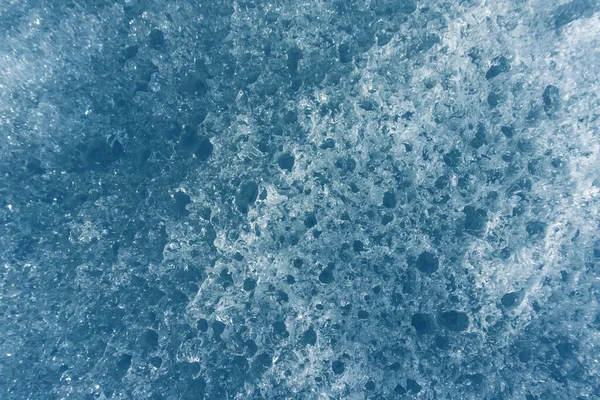Красочный Лед Абстрактная Текстура Льда Замерзшая Река Озеро Зима — стоковое фото