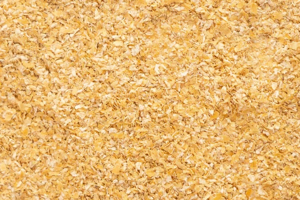 Wheat Flakes Background Vegan Food Health Diet Close — Stock Photo, Image