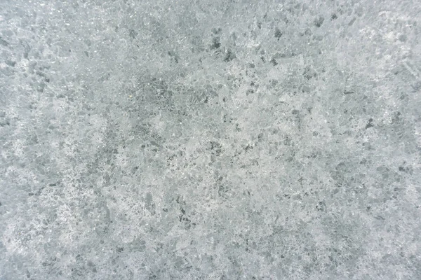 Texture Glacée Neige Surface Glace Avec Texture Originale Rivière Gelée — Photo