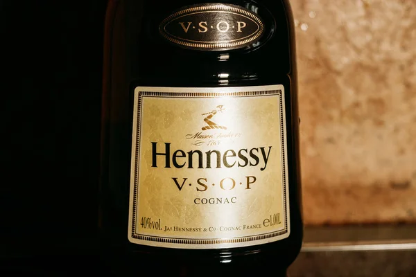 Tyumen Russia March 2020 Hennessy Vsop Jas Hennessy 세계적으로 이팔리고 — 스톡 사진