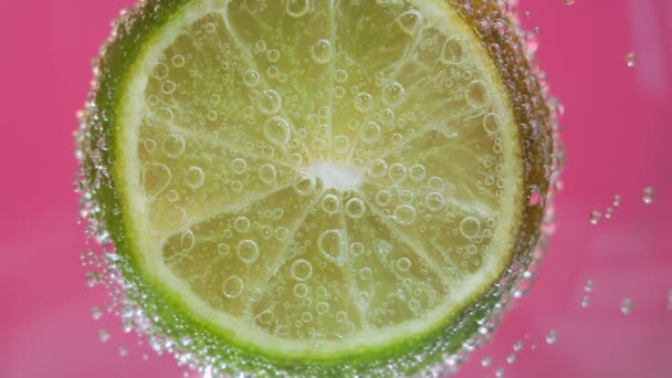 Sulu turunçgil limonu yakından, makro seçici odak... seçici odak, yakın çekim — Stok video