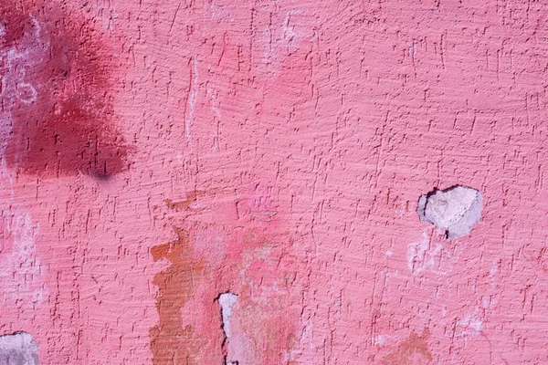 Pink plaster Wall Texture. Pastel Background. Abstract Painted Wall Surface. — Stock Photo, Image