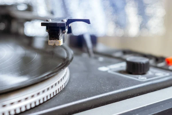 Close Up Image Of Old Record Player Retro Filtered Selective Focus Retro Style Vinyl Music Stock Photo