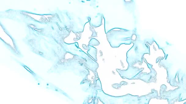 Abstração Azul Vídeo Fundo Branco Ótimo Clipe Vídeo Este Clipe — Vídeo de Stock