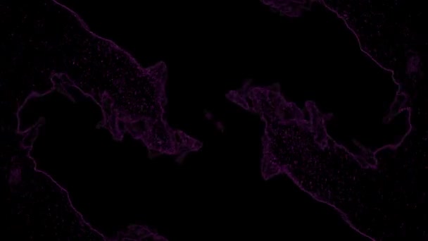 Фіолетовий Абстрактний Фон Чорному Стоковому Відео Чудове Відео Цей Відеокліп — стокове відео
