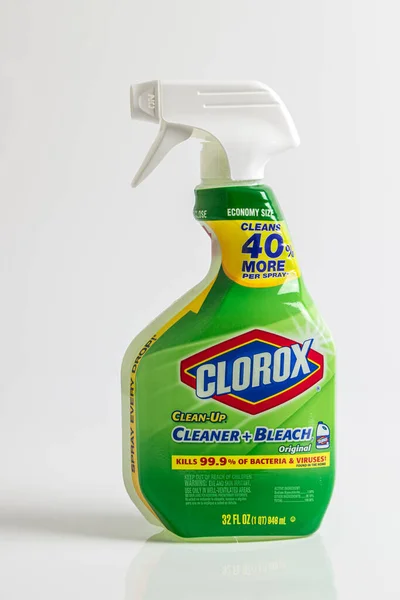 Clorox fertőtlenítő tisztító spray Stock Fotó