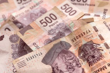Mexican pesos, money  clipart
