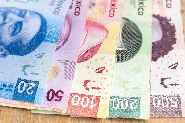 Mexicaanse pesos, geld — Stockfoto