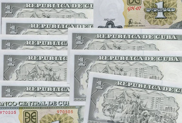 Nahaufnahme 1 kubanischer Peso — Stockfoto