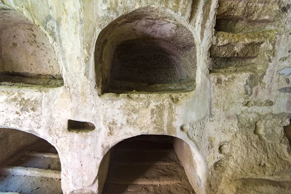 Napoli 'deki San Gennaro Yeraltı Mezarlığı.