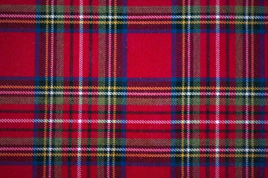 İskoç tarzı kumaş, tartan ekose doku