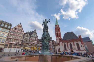 Eski Şehir Meydanı Romerberg turist Frankfurt (Frankfurt am Main)