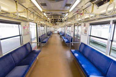 İç boş toplu taşıma tren veya Tokyo Metro