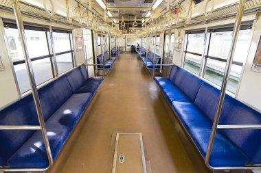 İç boş toplu taşıma tren veya Tokyo Metro