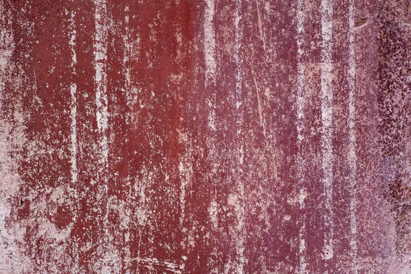 Alte rote Betonwand — Stockfoto
