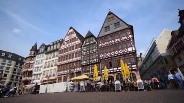 Eski Şehir Meydanı Romerberg turist Frankfurt (Frankfurt am Main)