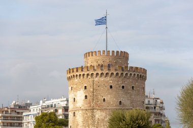 Görünümüne Beyaz Kule'ye Thessaloniki, Yunanistan