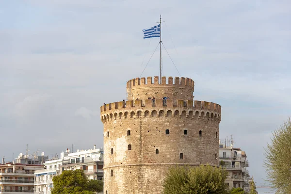 Görünümüne Beyaz Kule'ye Thessaloniki, Yunanistan