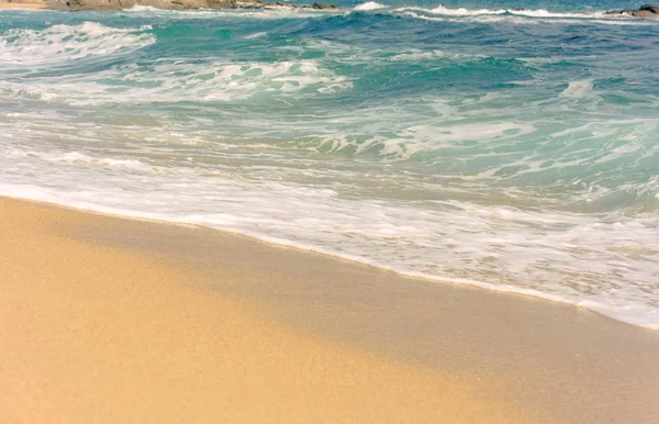 Zee Kosten Lijn Prachtige Tropisch Strand — Stockfoto