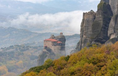 Manastır Yunanistan Meteora, manzara Meteora Yunanistan