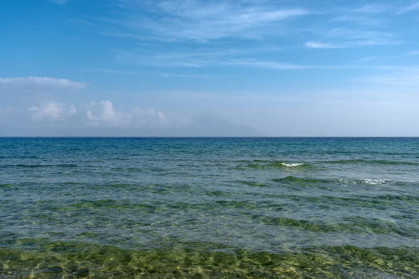 Superficie Tranquillità Dell Acqua Del Mare Dell Oceano — Foto Stock