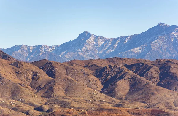 High Atlas Mountains North Part Africa Landscape Middle Atlas Mountains — Stock Photo, Image