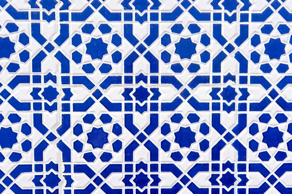 Μαροκινά Κεραμίδια Παραδοσιακά Αραβικά Μοτίβα Κεραμικά Πλακάκια Σχέδια Υφή Φόντου — Φωτογραφία Αρχείου